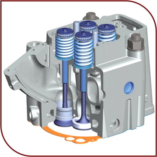 Bloque de culata para motores diesel